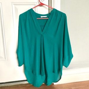 Lush V-Neck Blouse